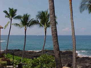 View of Pacific Ocean from the Condo's Lanai
